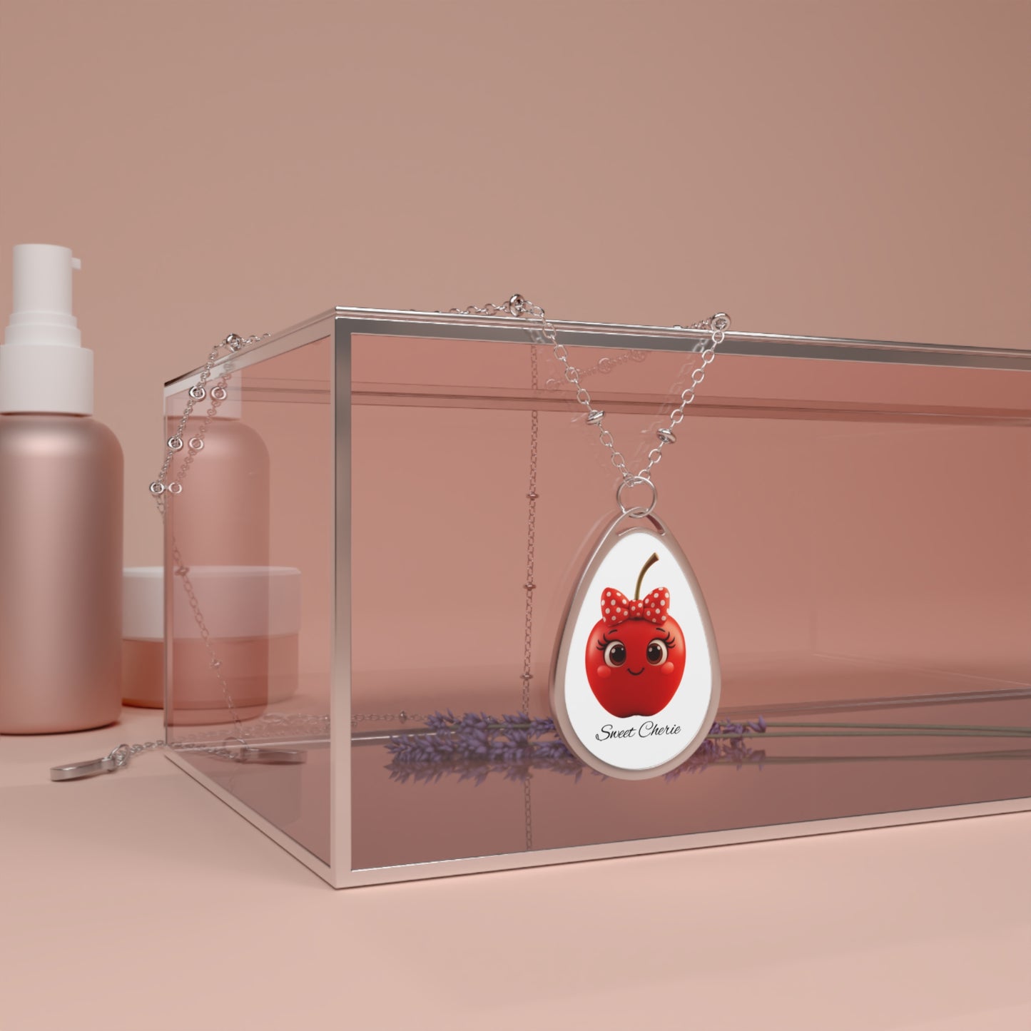 Sweet Cherie⢠Charming Oval Cherry Necklace