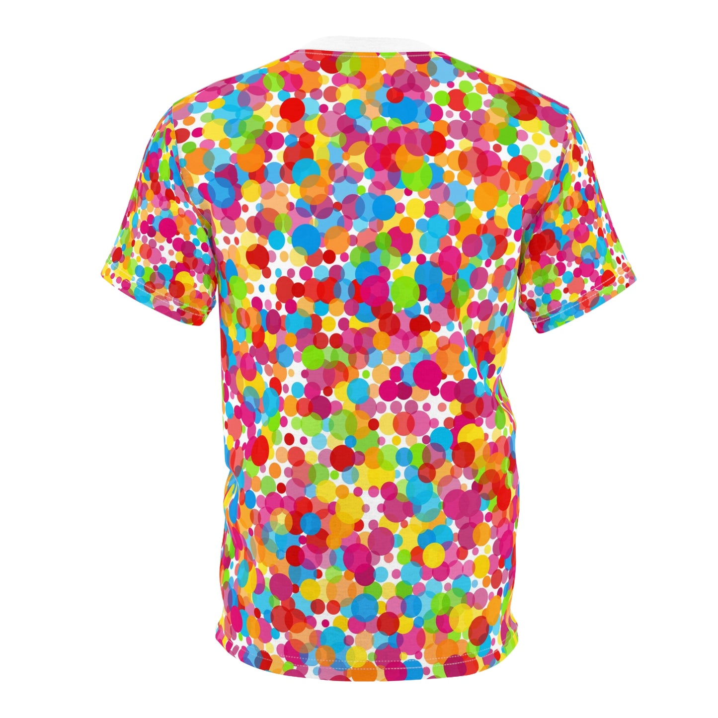 GO4IT SERIES Colorful I Unisex Cut & Sew Tee - Fun Polka Dot Design for Summer Celebrations