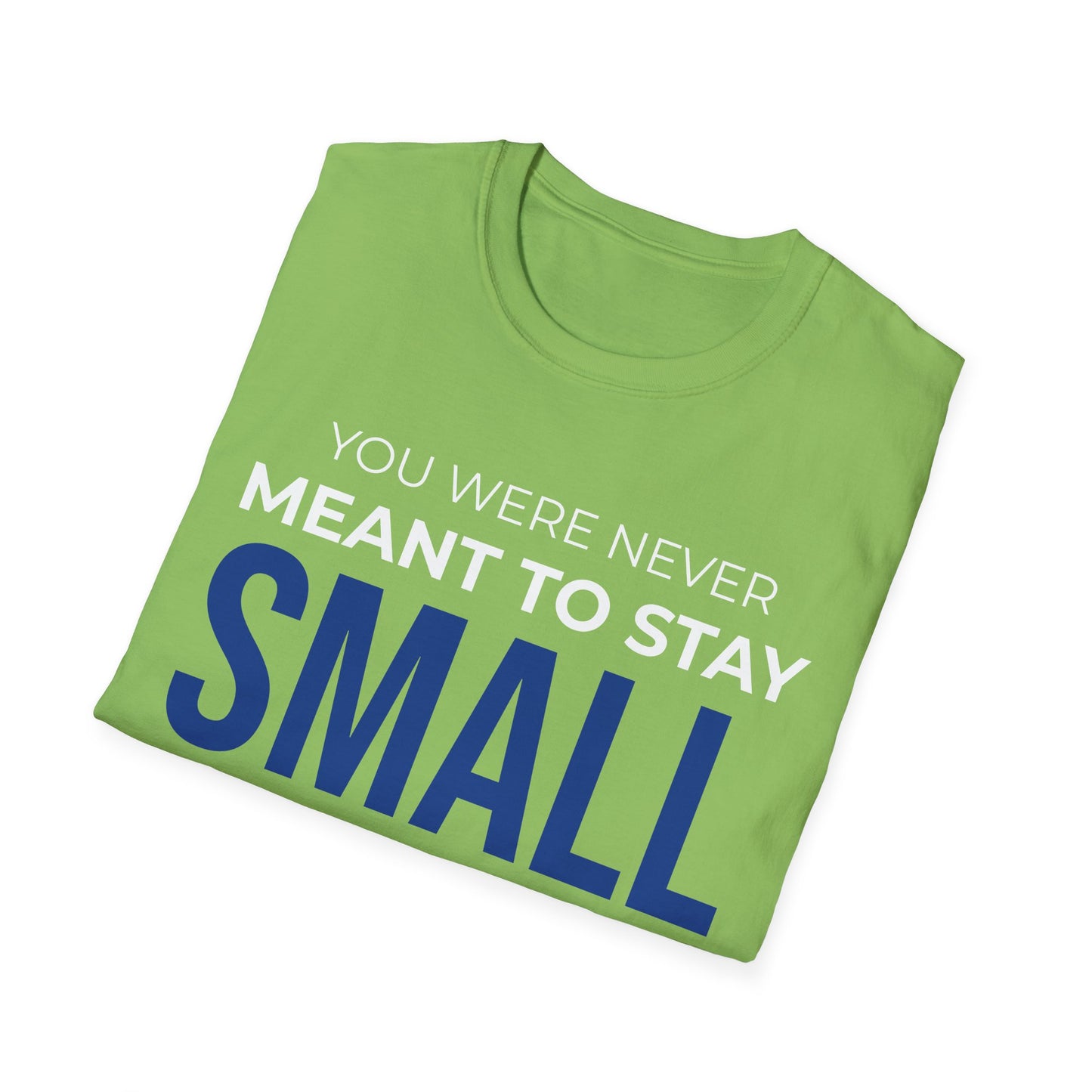 You Were Never Meant to Stay Small – Statement Unisex Tee