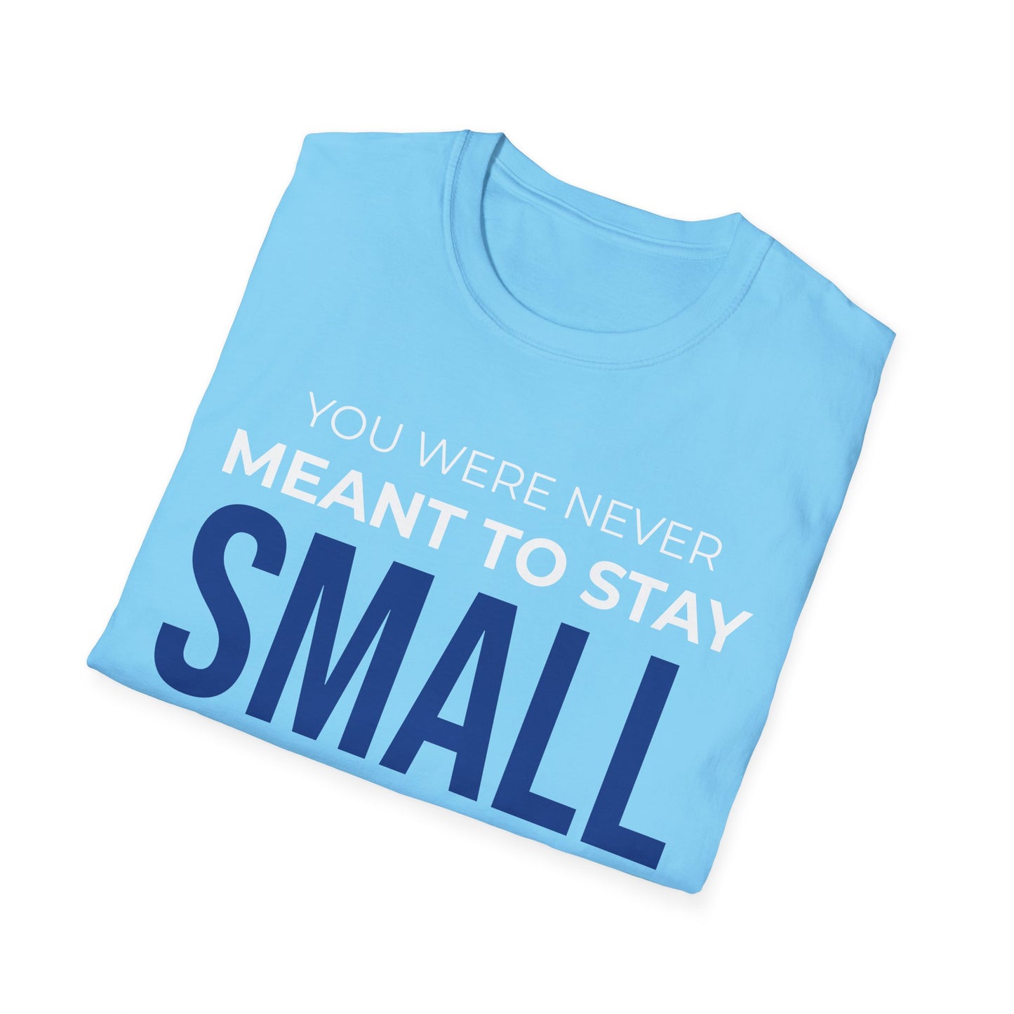 You Were Never Meant to Stay Small – Statement Unisex Tee