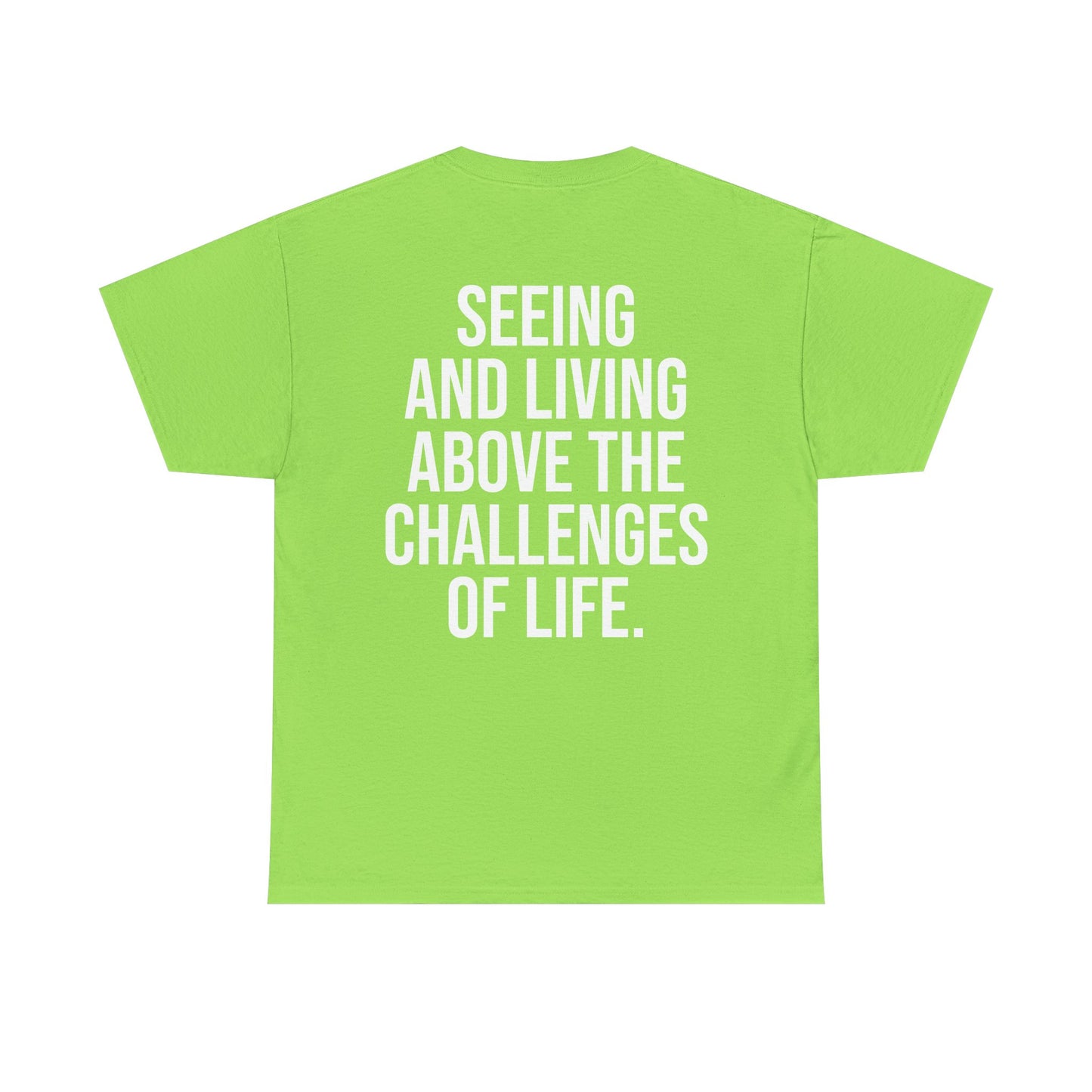 ASPIRE GREATNESS TEE "Seeing and Living Above the Challenges of Life."