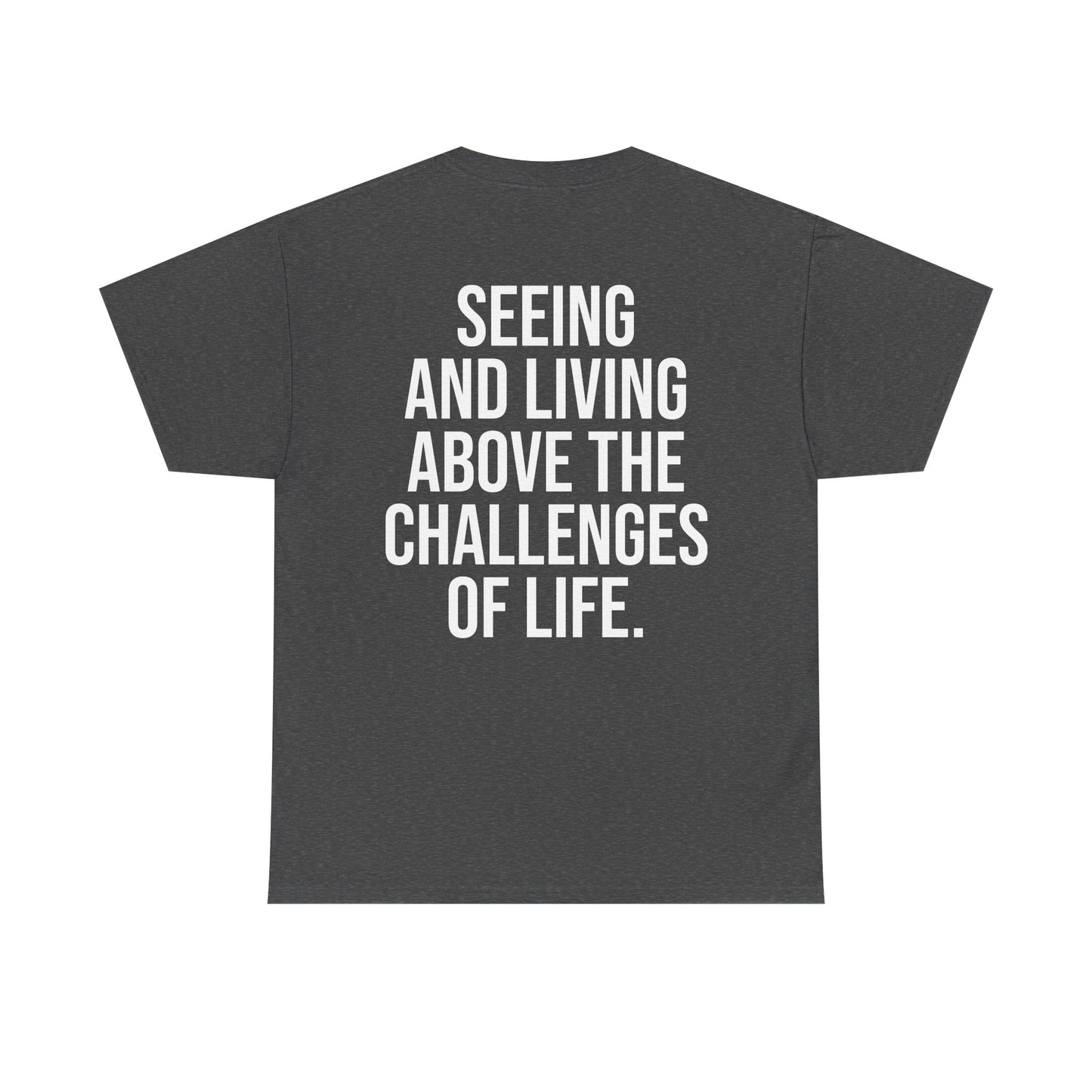ASPIRE GREATNESS TEE "Seeing and Living Above the Challenges of Life."