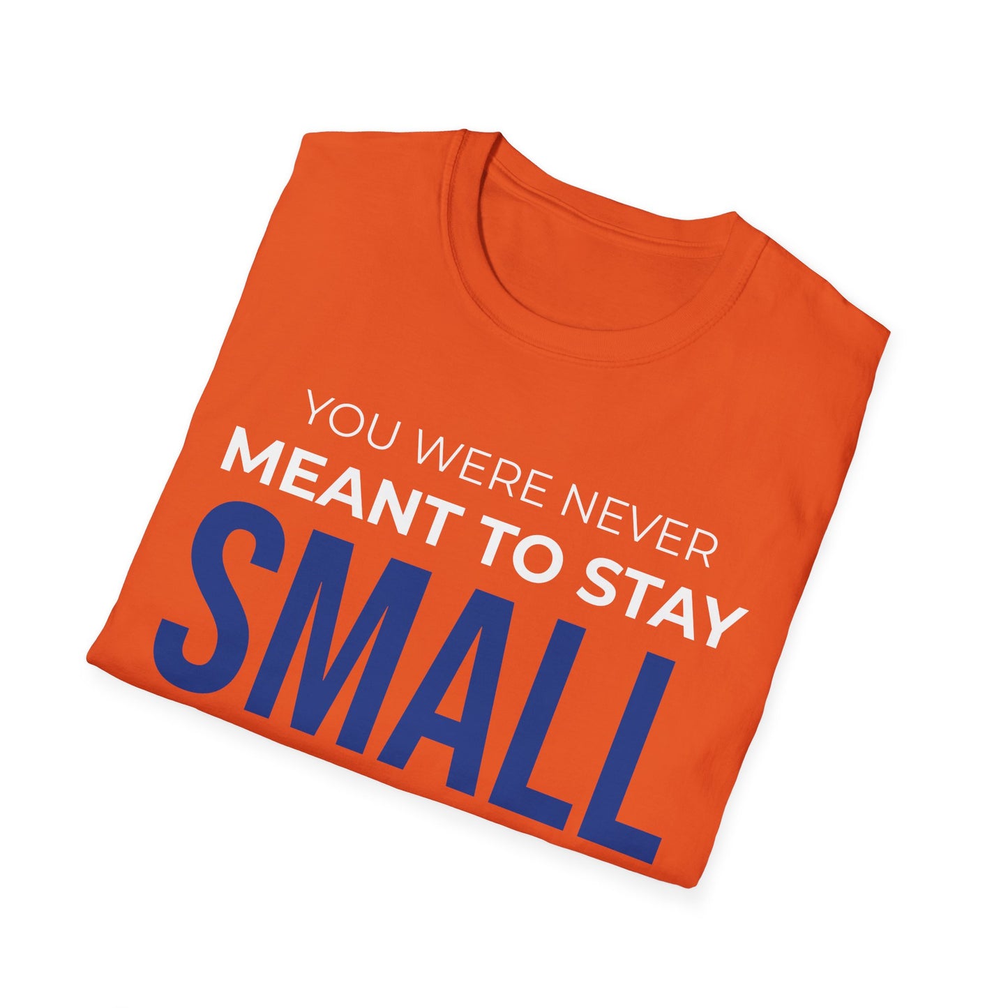 You Were Never Meant to Stay Small – Statement Unisex Tee