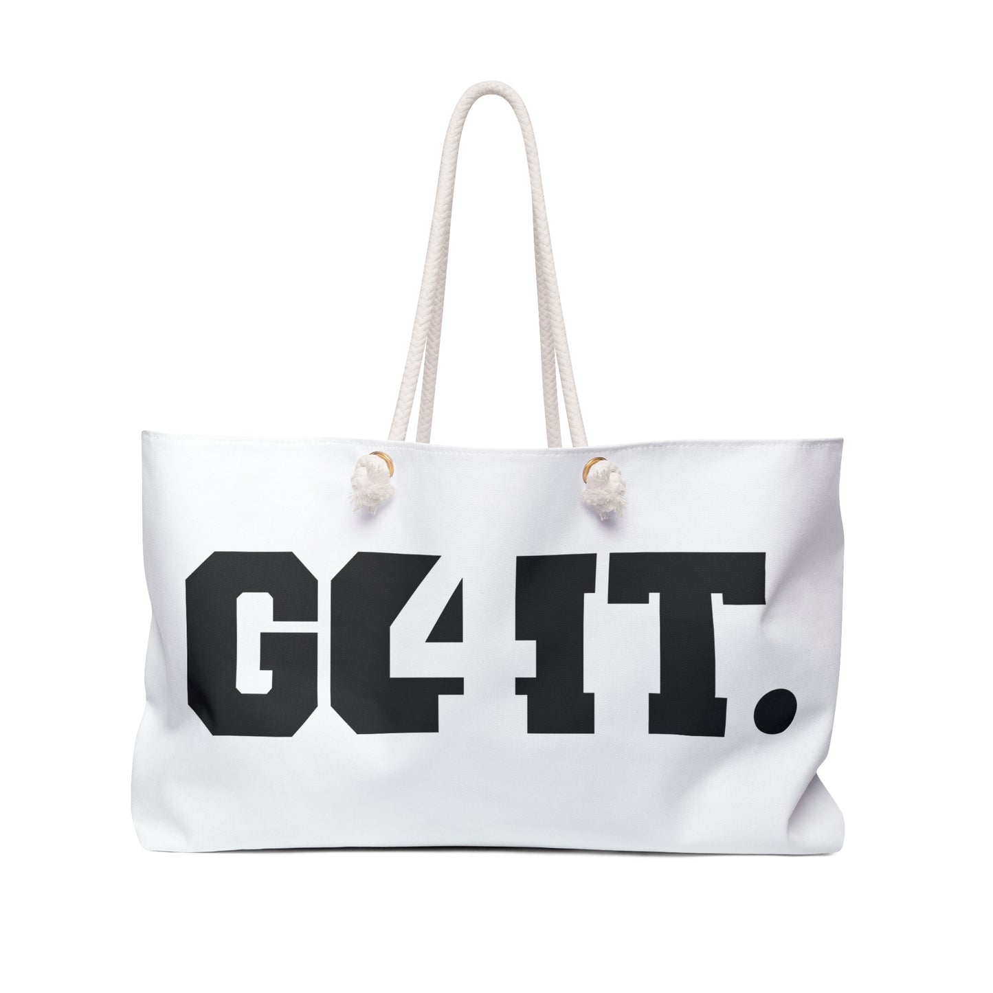 GO4IT Inspirational Weekender Bag Dream Big, Do More, Go Far