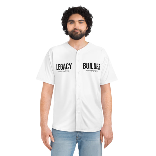 Legacy Builder Men's Baseball Jersey - Stylish Athletic Top for Family Leadership