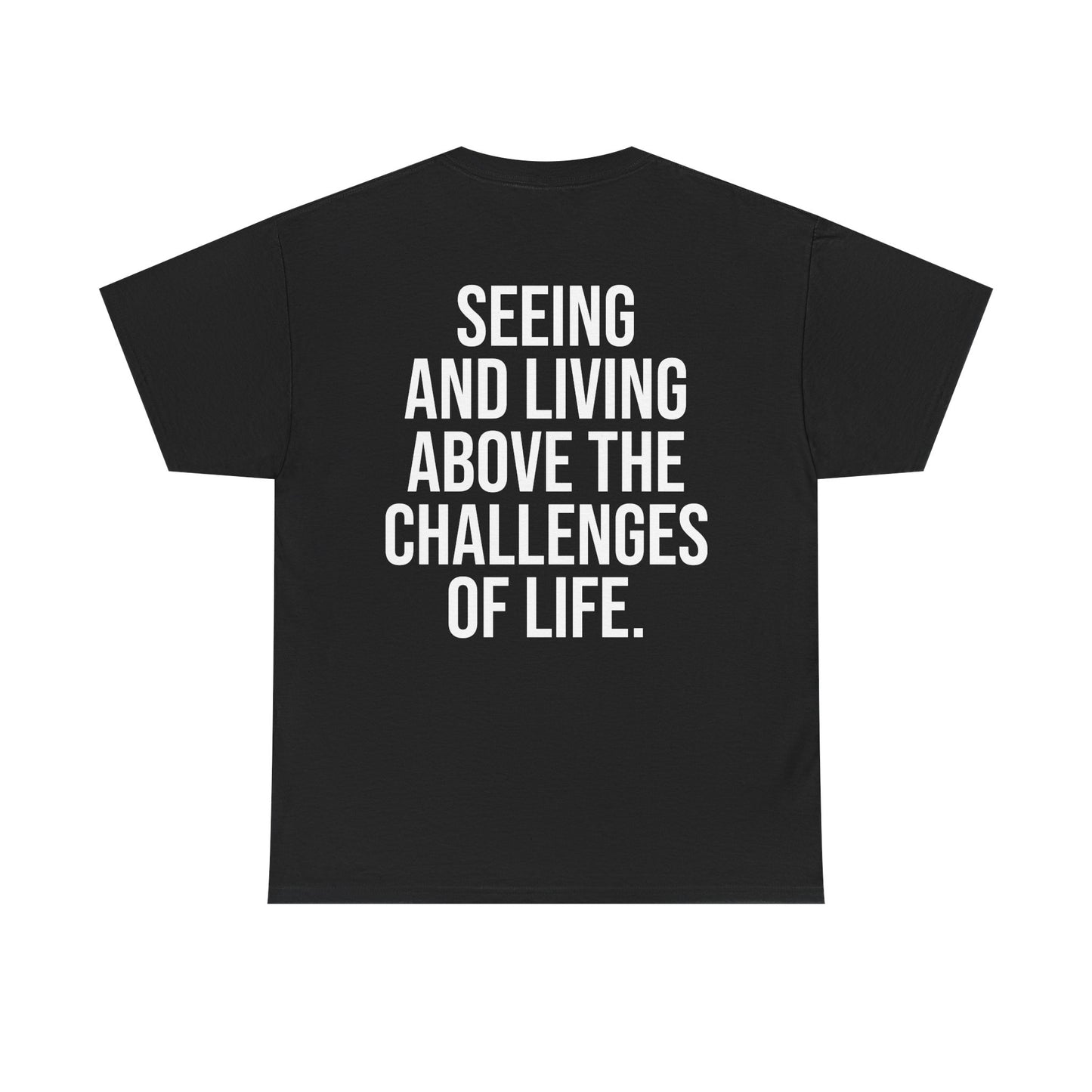 ASPIRE GREATNESS TEE "Seeing and Living Above the Challenges of Life."