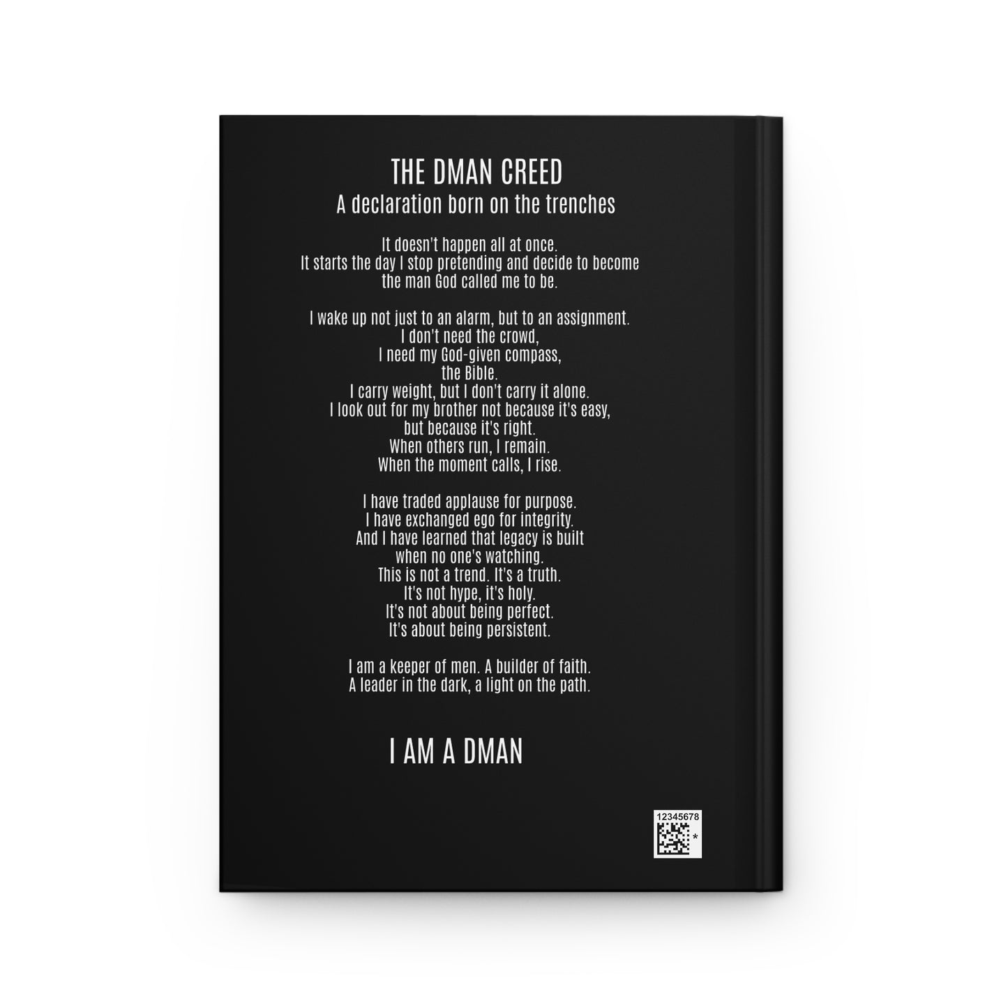 DMAN Hardcover Journal