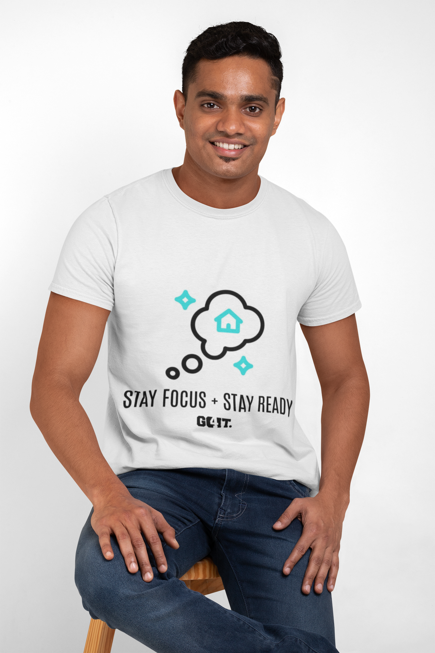 Stay Focus + Stay Ready Unisex Softstyle T-Shirt - Inspirational Casual Wear