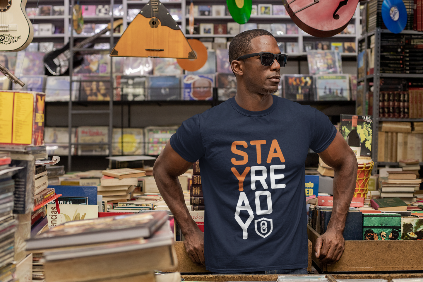DMAN Stay Ready T-Shirt Built for Men Who Don’t Back Down