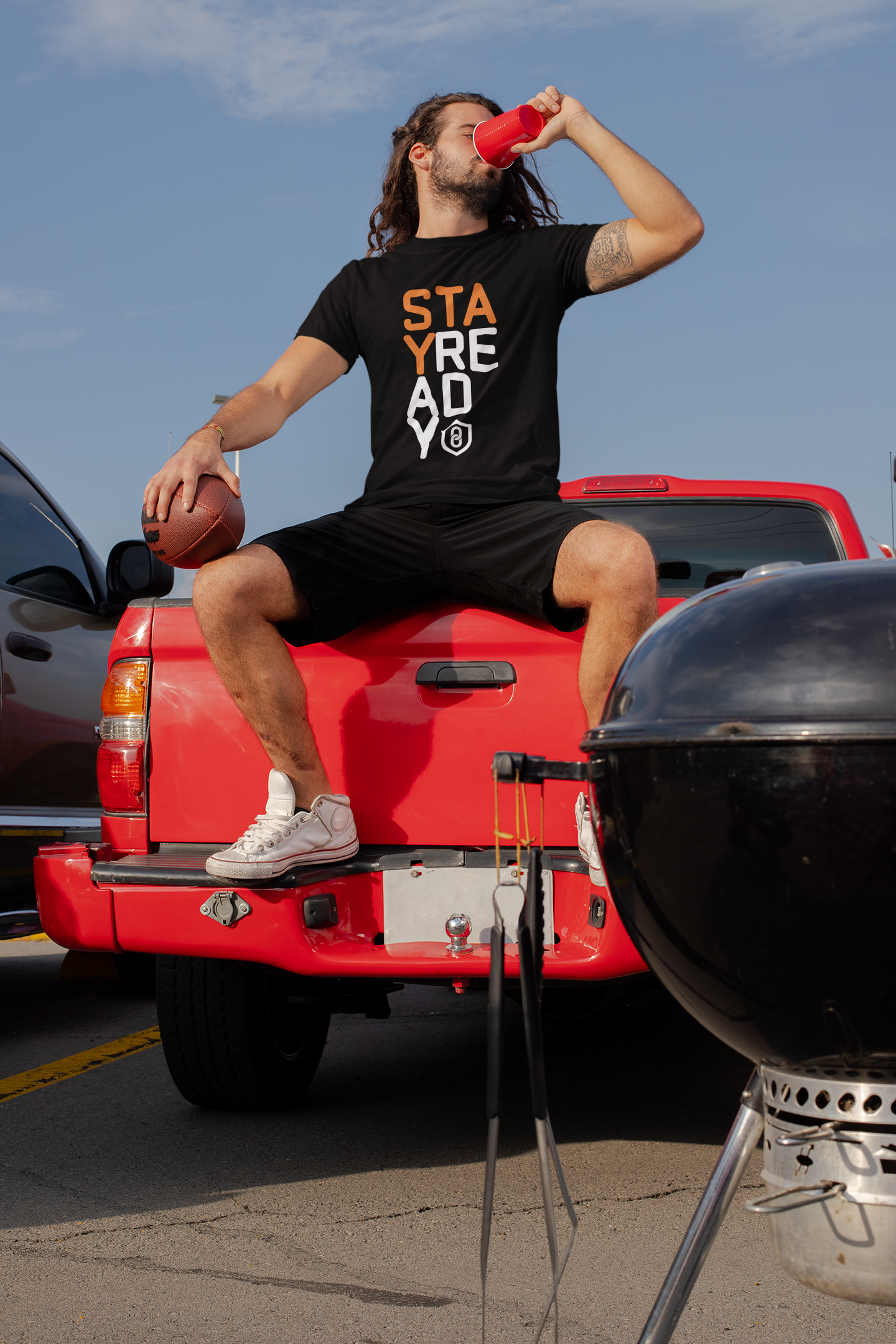 DMAN Stay Ready T-Shirt Built for Men Who Don’t Back Down