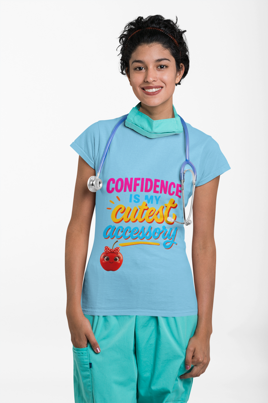 CONFIDENCE IS MY CUTEST ACCESSORY Tee – Sweet Like Cherie™ Collection