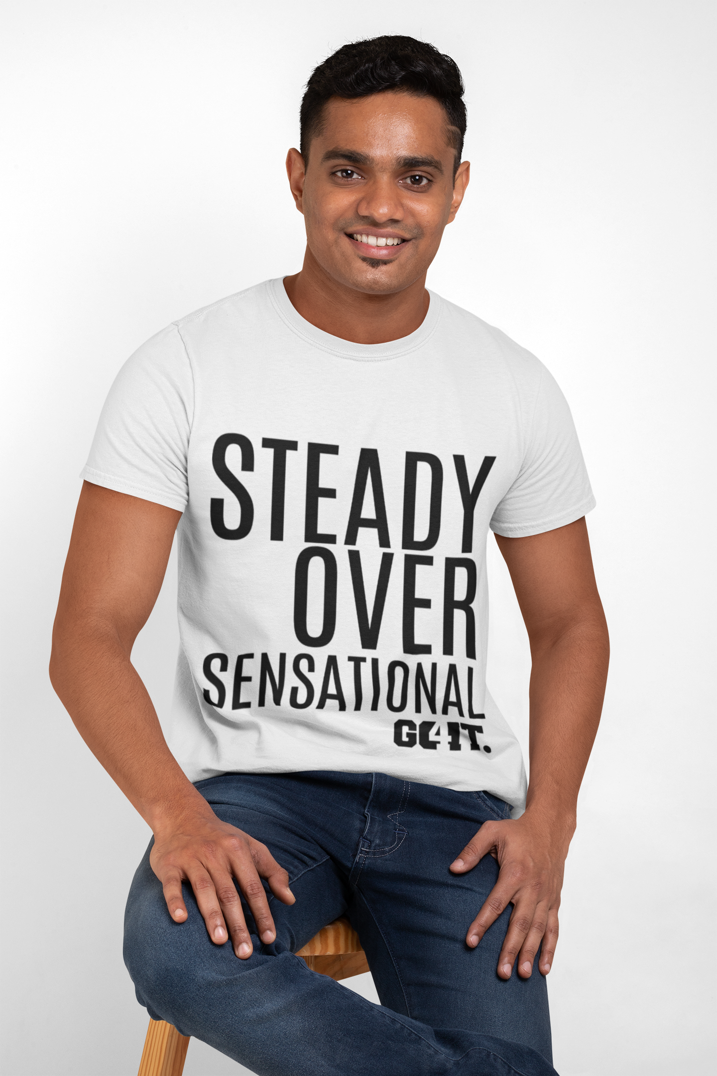Steady Over Sensational Tee