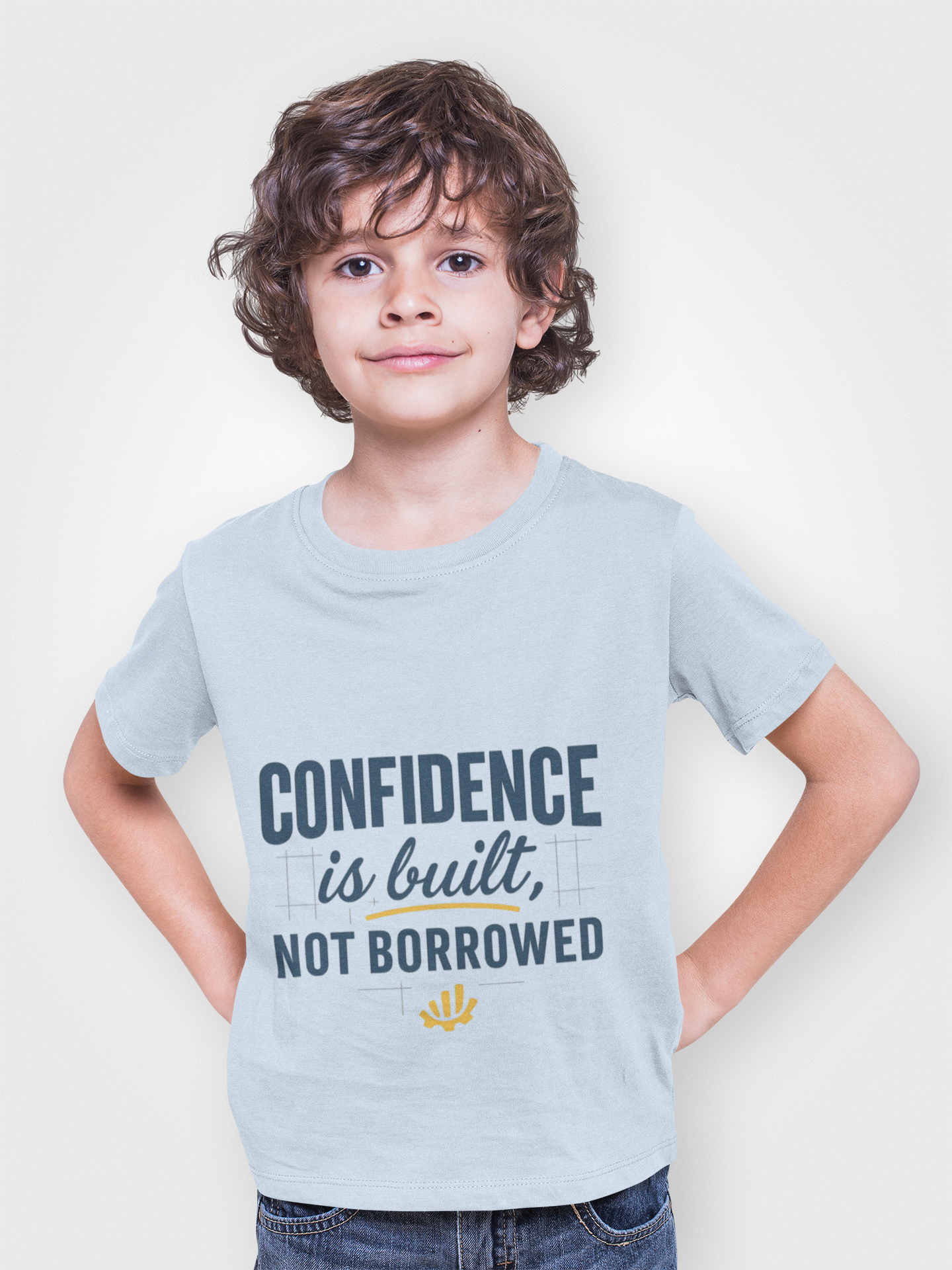Confidence Is Built, Not Borrowed Tee