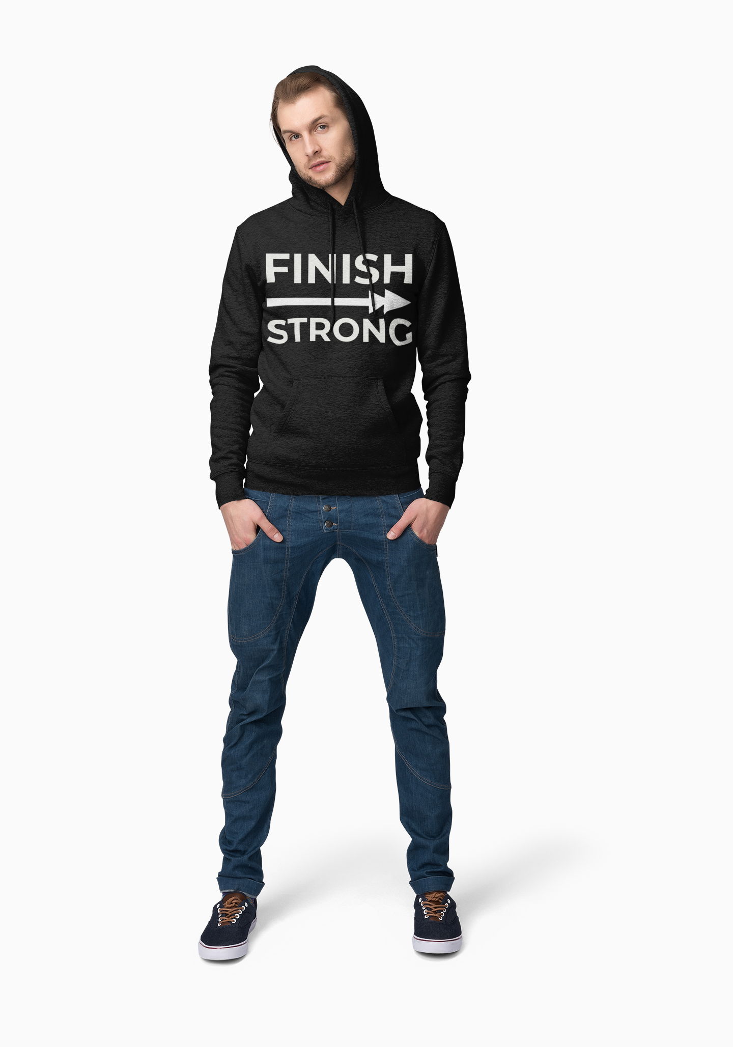 FINISH STRONG HOODIE — LIMITED EDITION