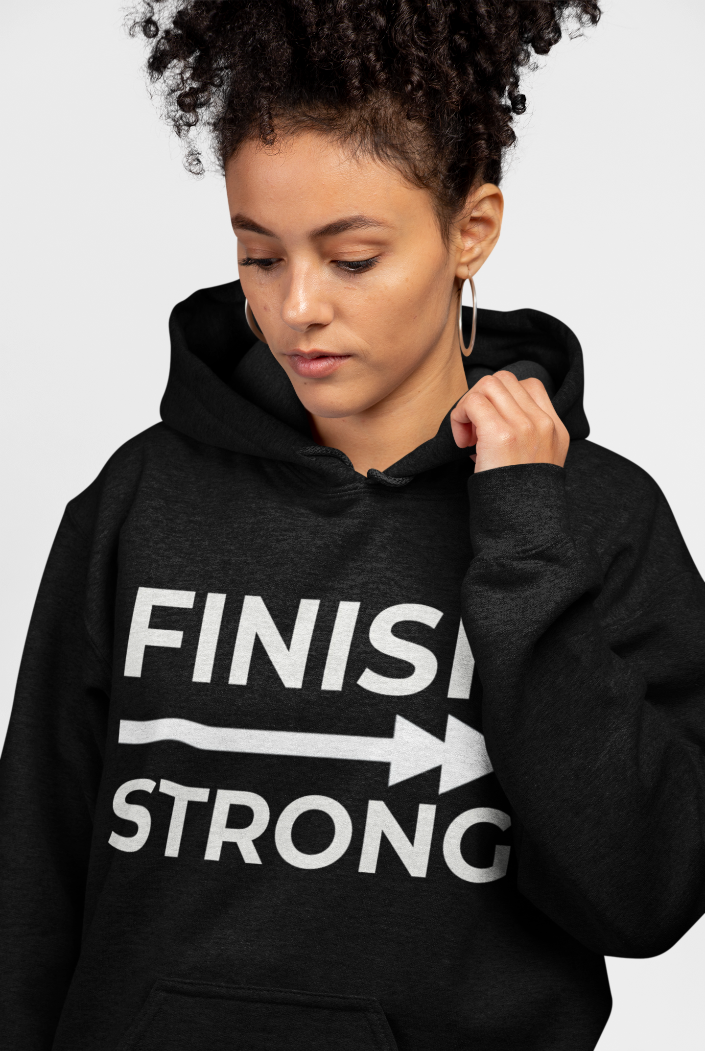 FINISH STRONG HOODIE — LIMITED EDITION
