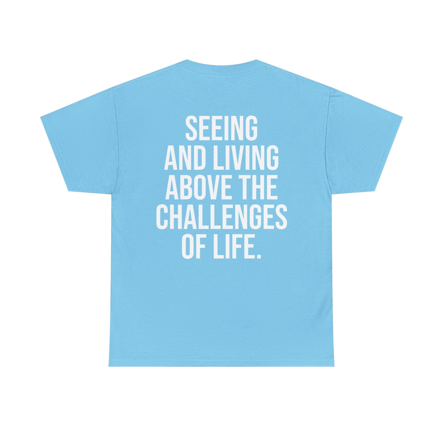 ASPIRE GREATNESS TEE "Seeing and Living Above the Challenges of Life."