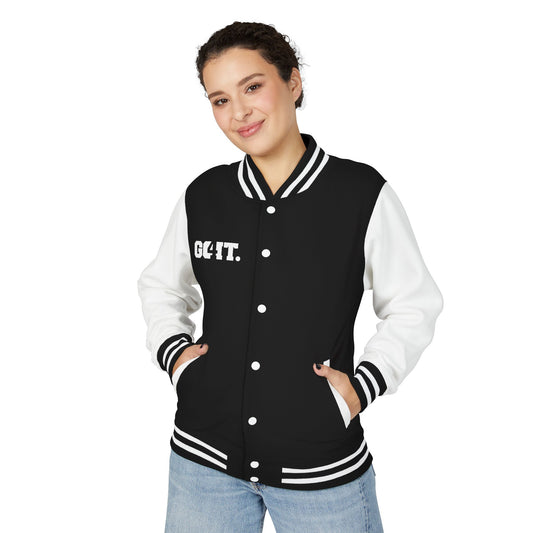 Stylish Unisex Heavyweight Letterman Jacket GO4IT Edition
