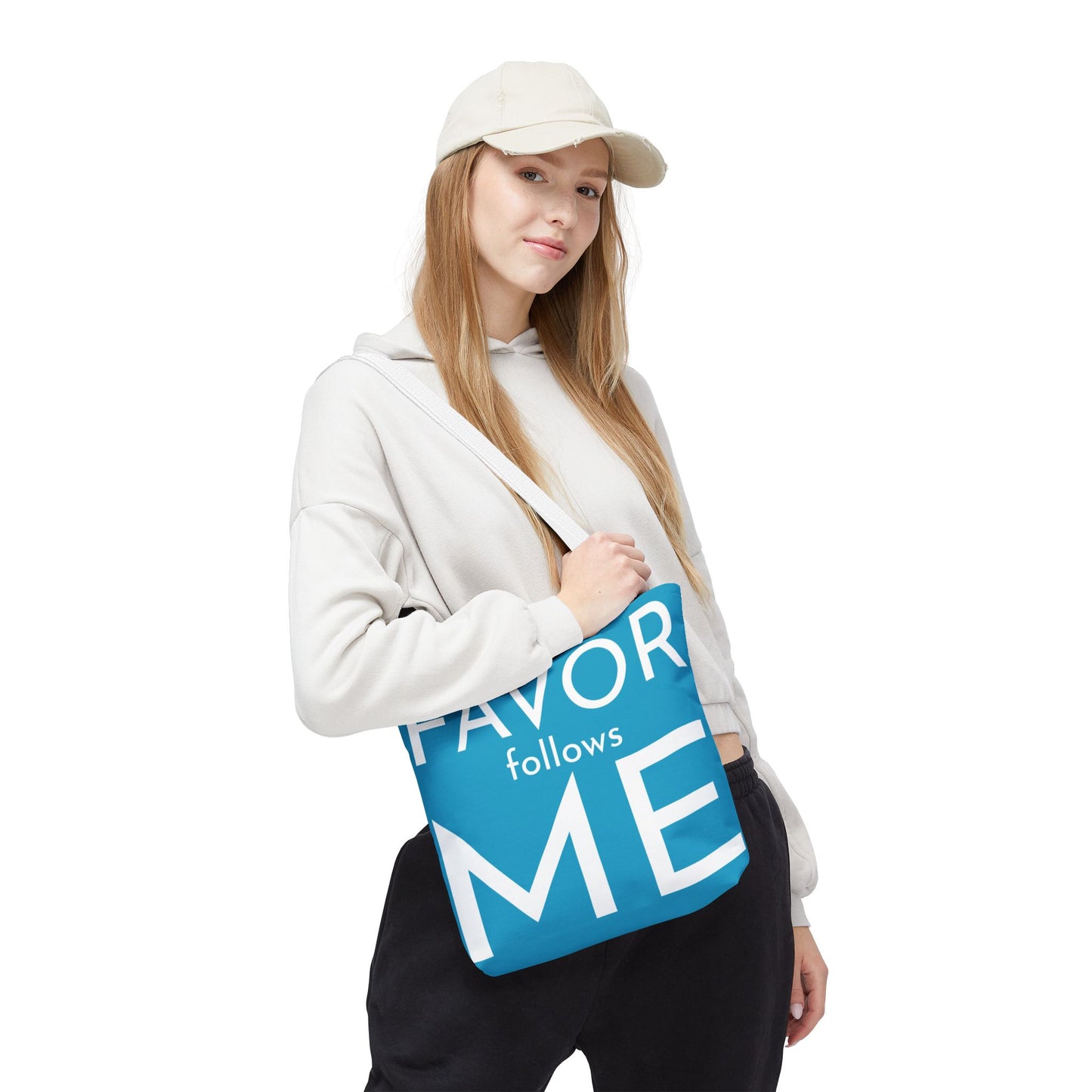 Favor Follows Me Tote Bag - Stylish and Functional Carryall for Everyday Use