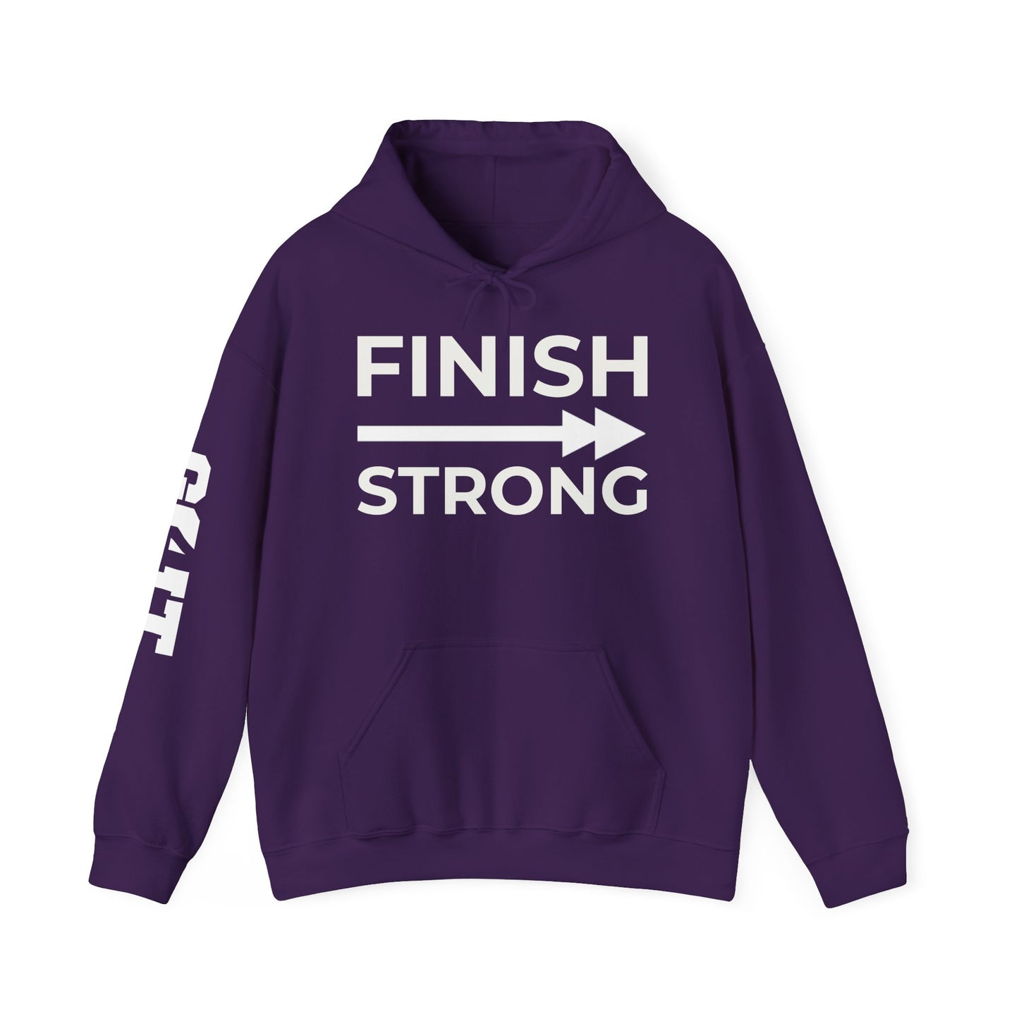 FINISH STRONG HOODIE — LIMITED EDITION