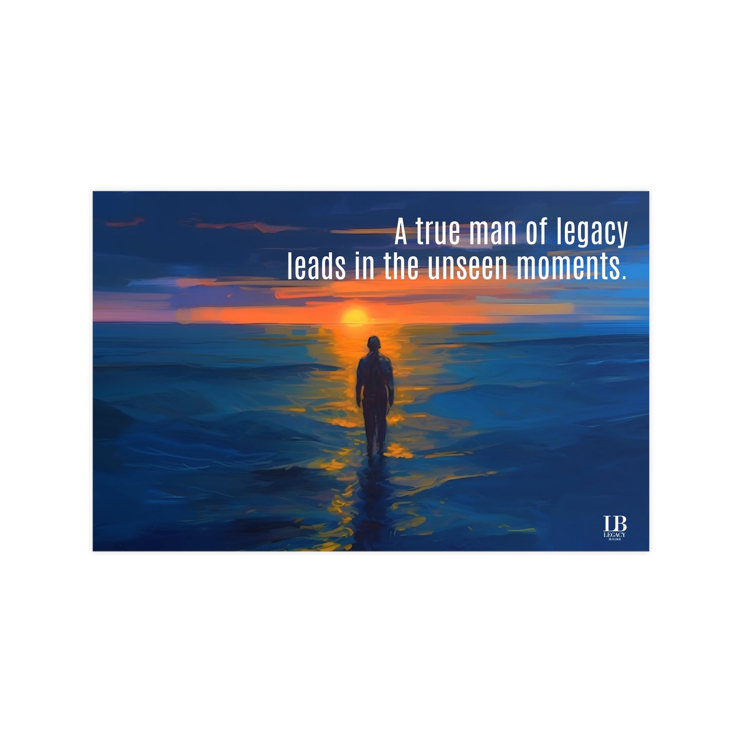 Legacy Builders Quote Print III, Office Wall Decor