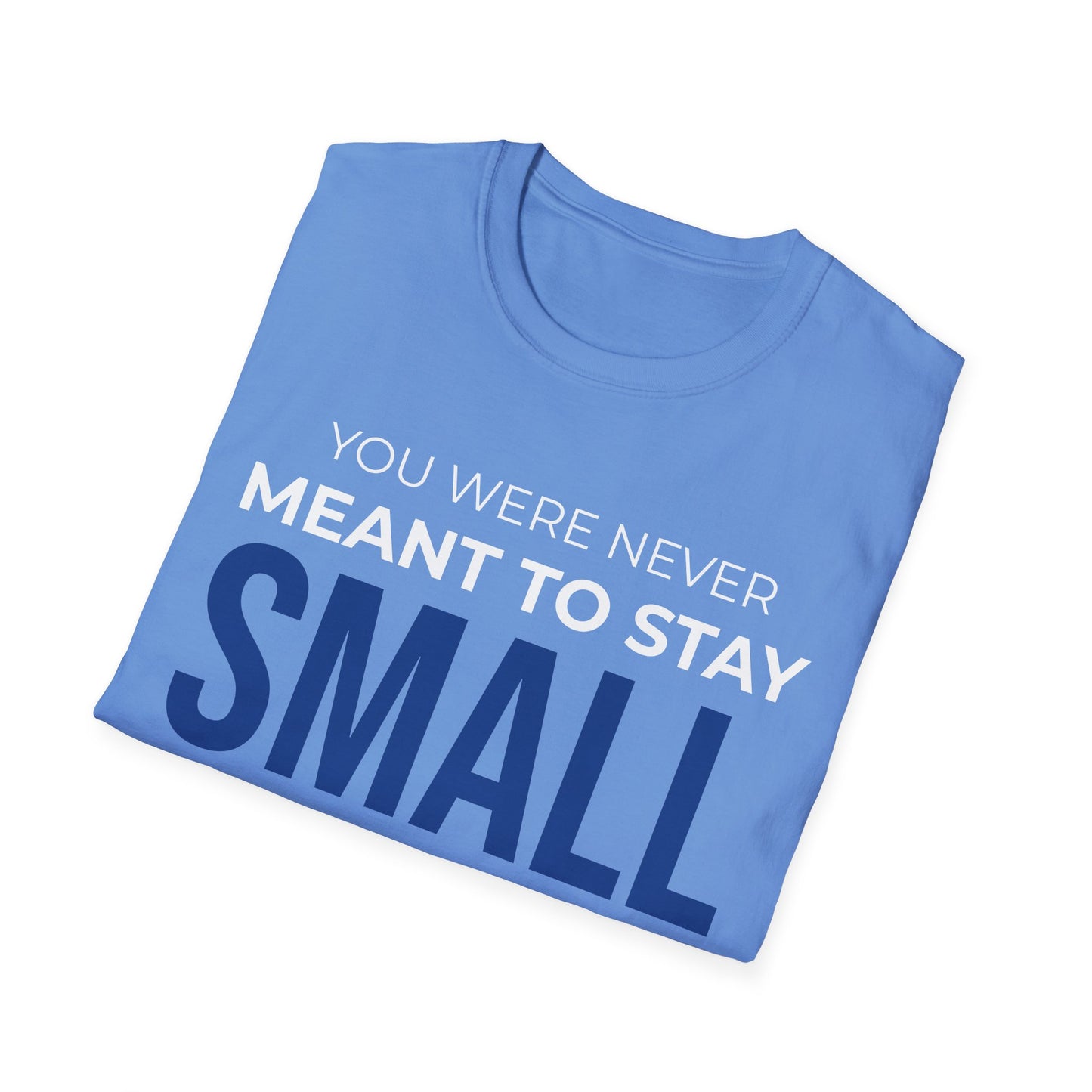 You Were Never Meant to Stay Small – Statement Unisex Tee